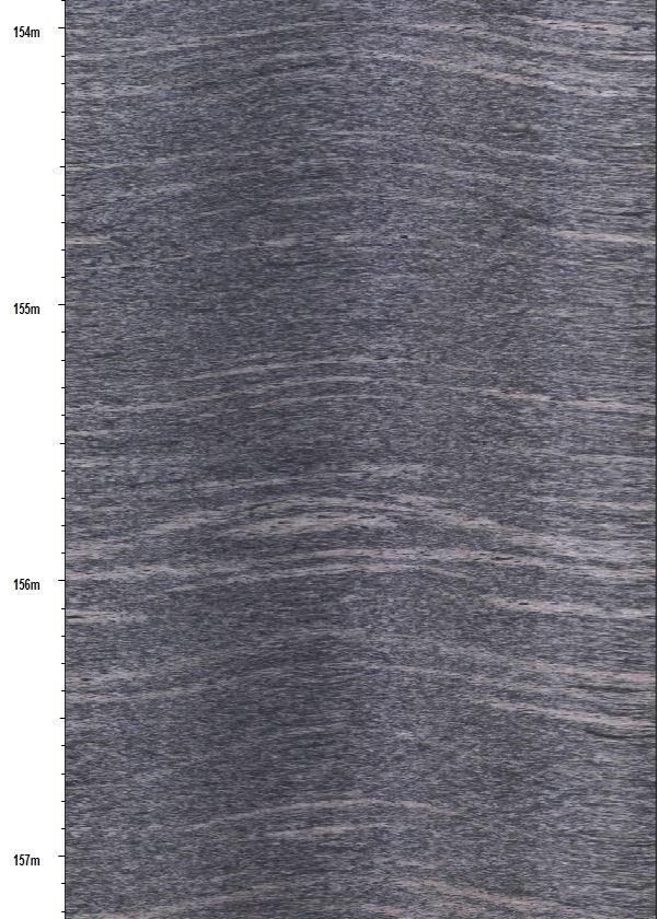 6. SPREKKE- OG FOLIASJONSKARTLEGGING MED OPTISK TELEVIEWER Alle borehull ble filmet innvendig med optisk televiewer. Med denne sonden kan en kartlegge sprekker og geologiske hendelser i borehullet.