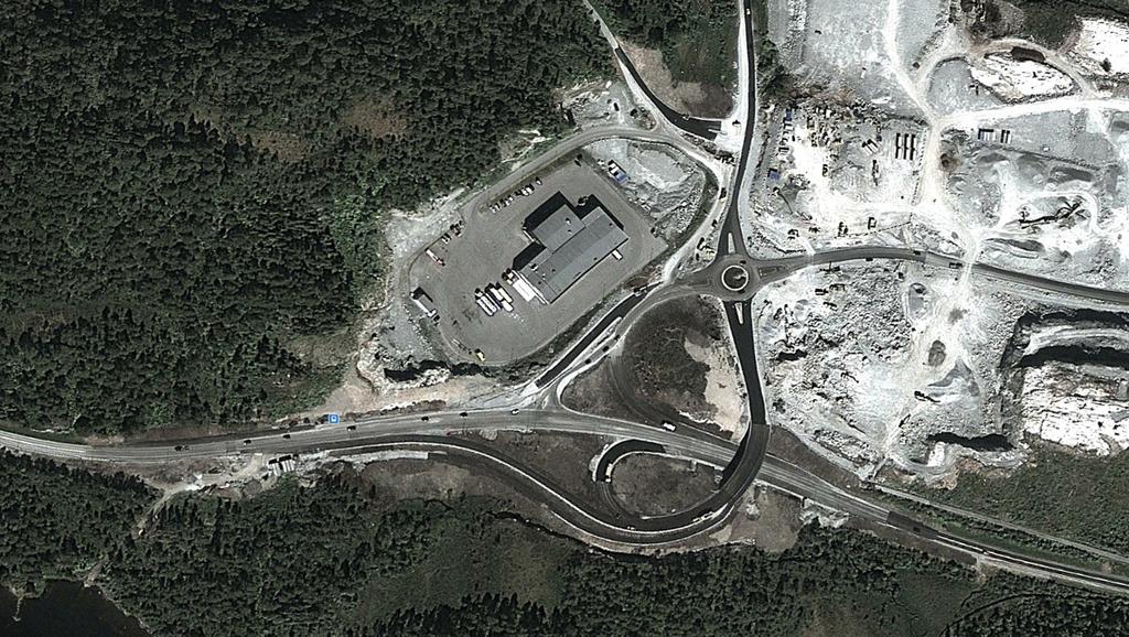 av 2-planskryss bilde fra Google Earth.