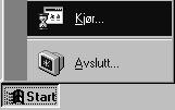 Installere skriverprogramvaren fra CD-ROMplaten Windows 95, 98 og NT 4.