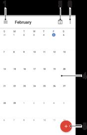 Klokke og Kalender Kalender Bruk Kalender-appen til å holde oversikt over tidsplanene dine.