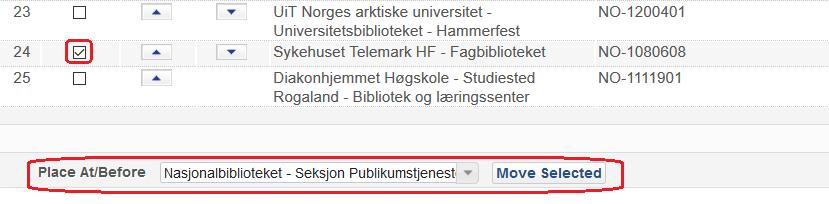 13. Endre bestillingen til en annen partner Ved bruk av rota vil Alma selv finne ledige eksemplarer av det som skal bestilles.