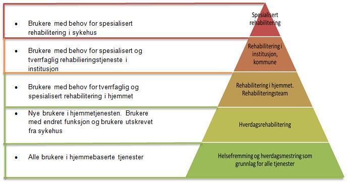 Med bakgrunn i dette bevilget regjeringen tilskuddsmidler over statsbudsjettet i 2013 til utprøving og utvikling av ulike modeller for hverdagsrehabilitering.