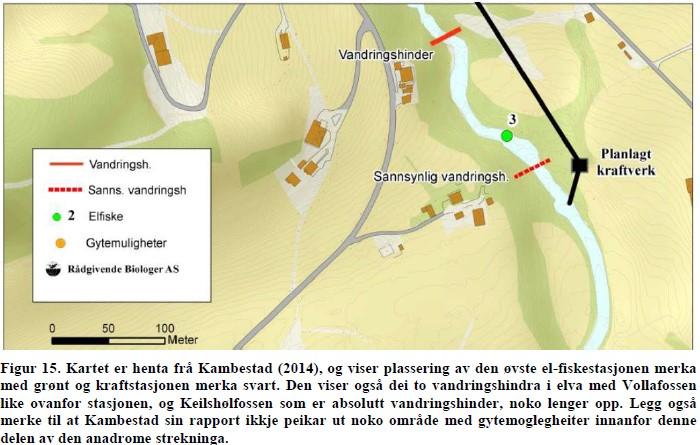 Side 4 av 7 Naturverdiar. Tiltaket, slik planane ligg føre, vil ikkje medføra ytterlegare tap av attverande INONområde i distriktet.