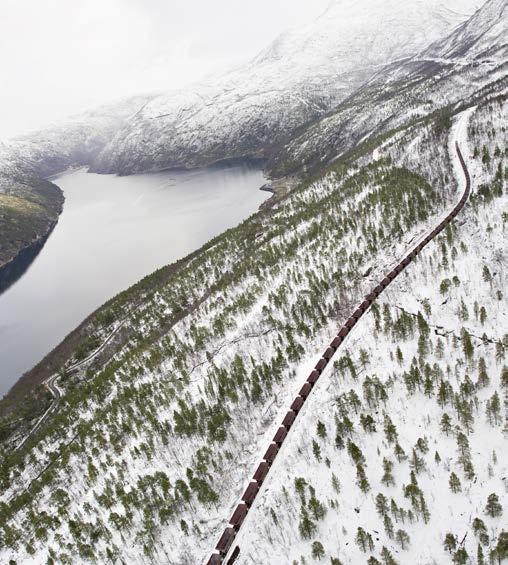 Høy aktivitet for gods på