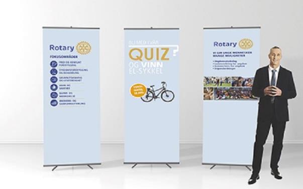 september 2017. ROTARY QUIZ 2017 Vårens Rotary QUIZ-kampanje startet første mars. Kampanjen arrangeres med mange stands rundt omkring i Norge.