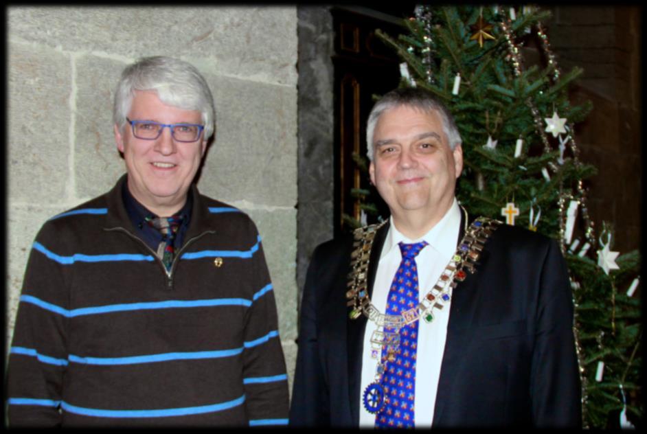 7 PHF til organist Under en adventsamling i Mariakirken 19. desember ble organist Karstein Askeland tildelt Rotary Internationals utmerkelse PHF for sin innsats.