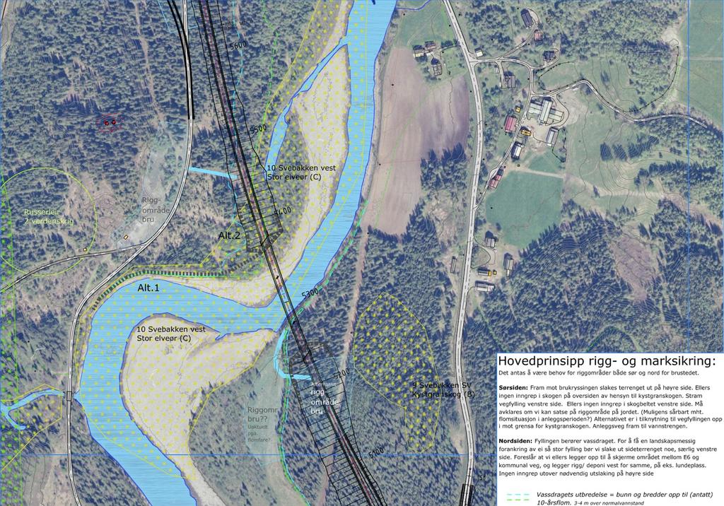 1 Innledning Planløsning for kryssing av Svenningdalselva ved Svebakken er mottatt på 