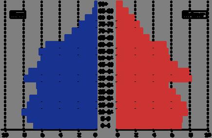 landsgjennomsnittet, og det er en av Altas styrker vi er en ung befolkning. Andelen eldre over 80 % er tilsvarende lavere enn landsgjennomsnittet. Befolkning etter kjønn og alder, pr 1.