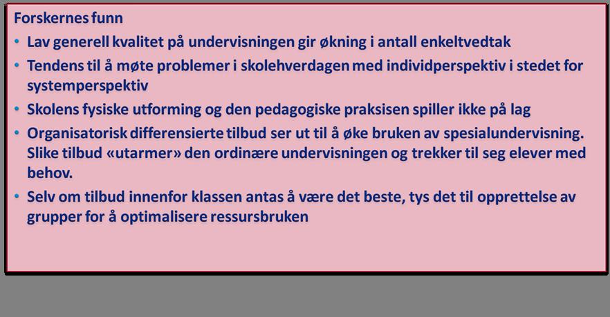 «Jeg syns det at noe av det viktigste er jo den generelle pedagogikken.