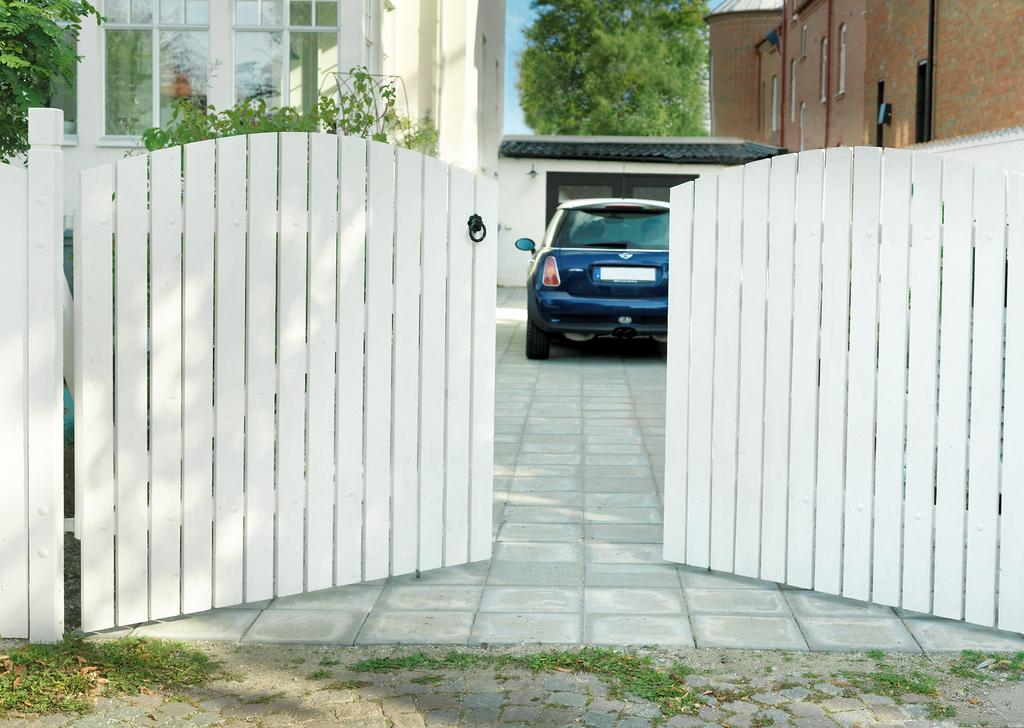 Byggeinstruksjon Bygg en dobbel grind med stolper En vakker dobbel grind som dessuten er enkel å bygge høres vel bra ut?