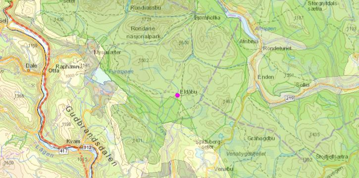 VEDTAK Villreinen i Rondane nord er sterkt pressa av inngrep og ferdsel. Sommerbeite er en minimumsfaktor.