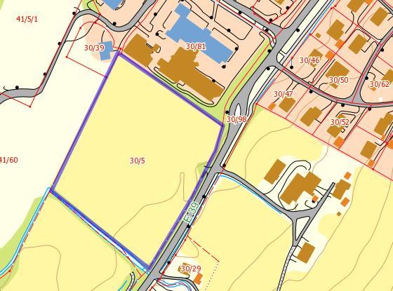 1-Offentlig tnenesteyting (BOP) Innspill fra: Norconsult/Gjemnes kommune. Grunneier: Thorleif Indergaard Område: Tomt for ny sjukeheim m.m., gnr 30 bnr 5. Ca. 20 dekar.