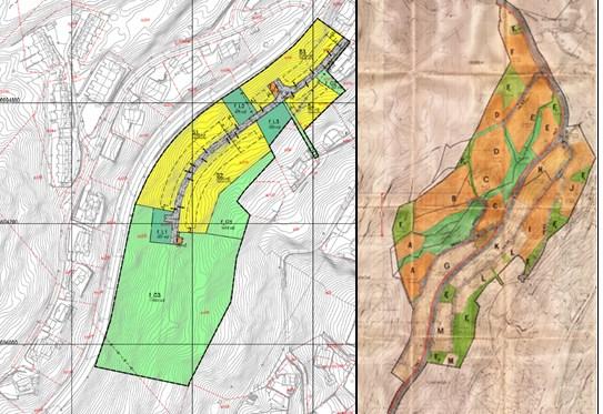 utbyggingsområdet Sandal/ Sædal/ Nattland. Planforslaget er tilnærmet identisk med en mindre reguleringsendring som byrådet vedtok 26.6.2013.