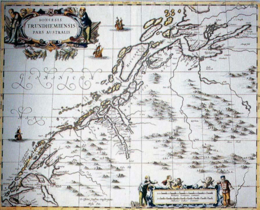 1670 Plan for administrativ inndeling av landet nemner for første gong Sunnmøre, Romsdal og Nordmøre som eí