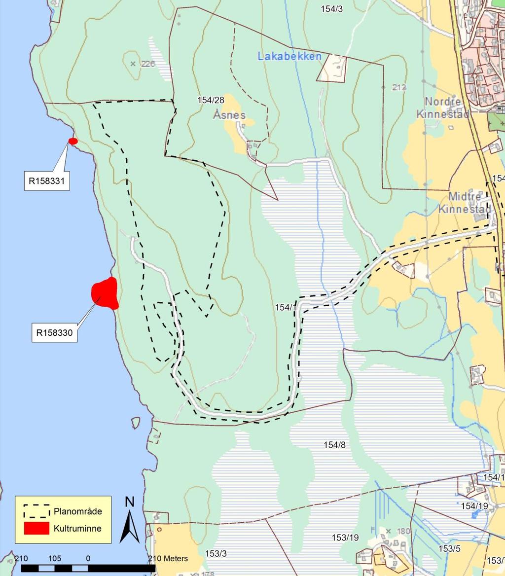 Reguleringplan- Kvetangen hytteområde i Setskog Områdebeskrivelse Det registrerte området ligger i østlige vannkanten ved Setten, og vest for Lakabekken.