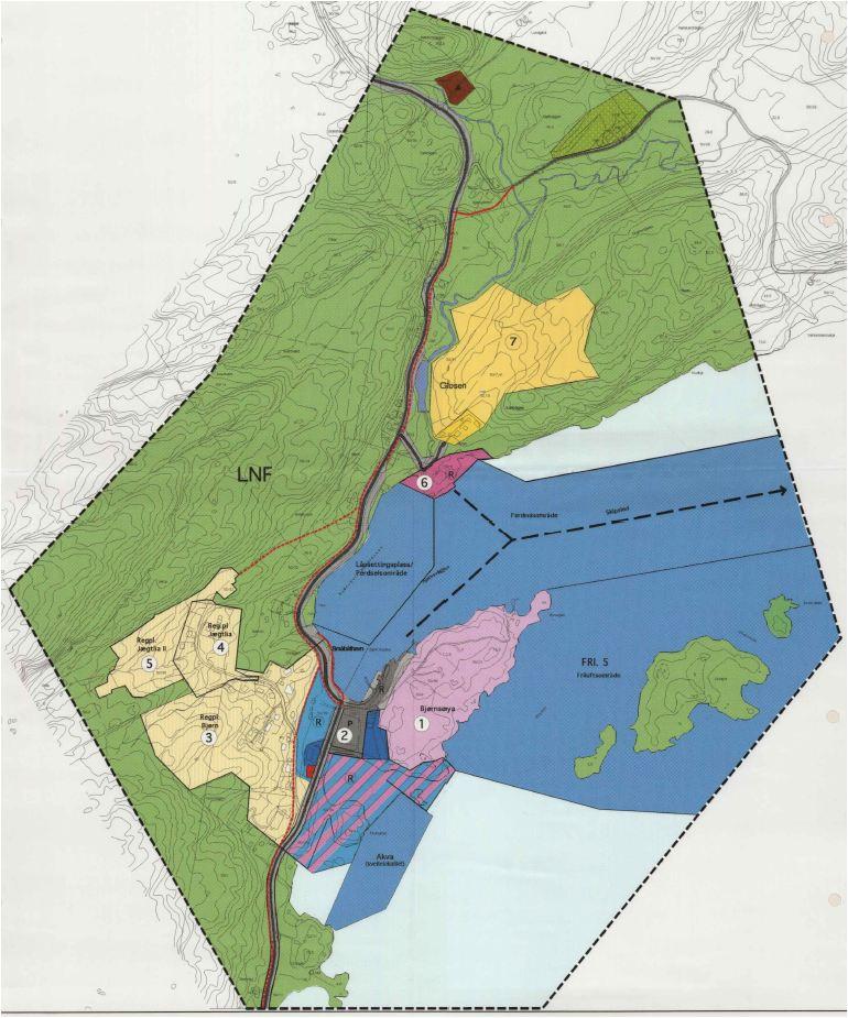 Planstatus, gjeldende planer og retningslinjer 4.1 Kommuneplanens arealdel m /kystsone 2006 I kommuneplanens arealdel (KPA) er det innarbeidet nasjonale og fylkeskommunale mål for arealutvikling.