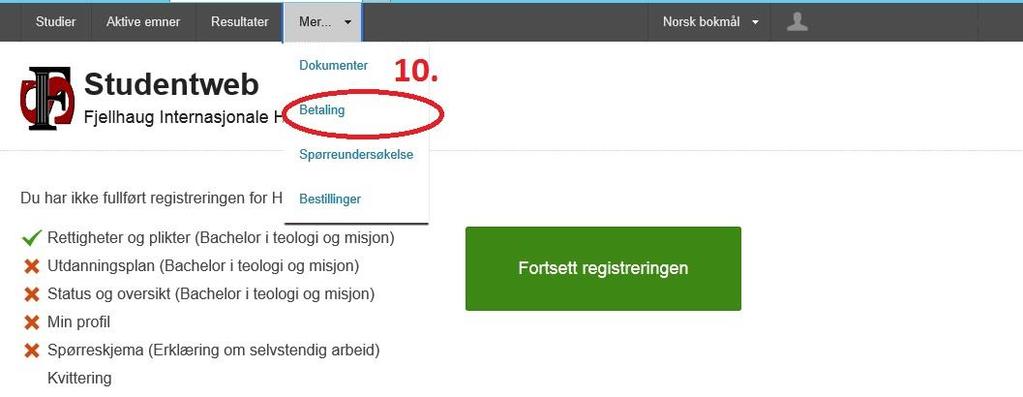 Trykk på knappen «Opprett faktura» (11). Det kommer opp en linje med en ny faktura.