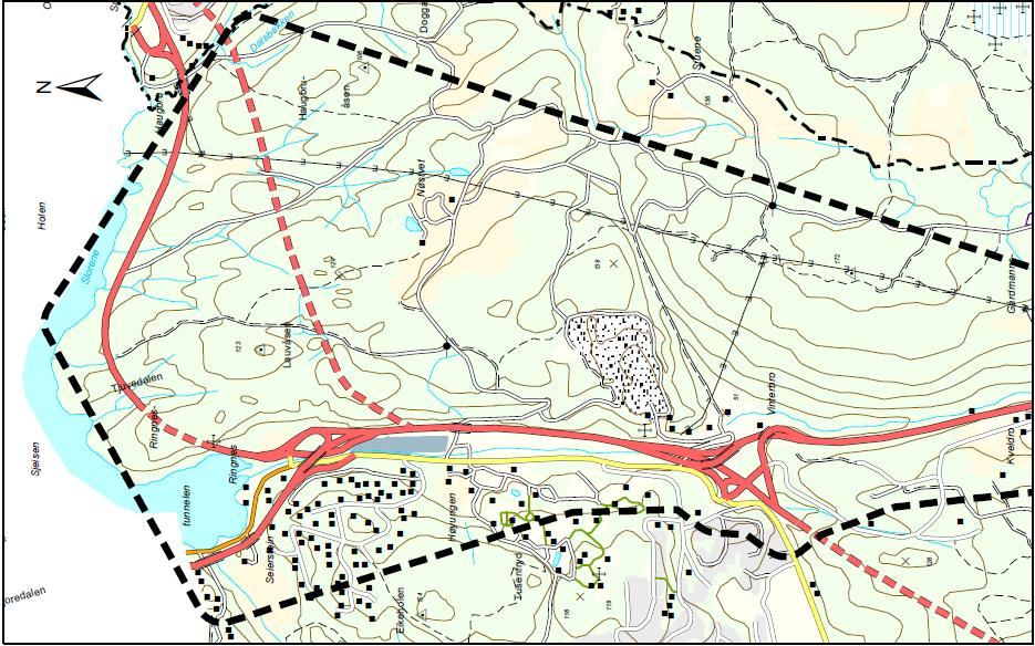 Forprosjekt Nytt Vinterbrokryss 7 1 INNLEDNING Vinterbrokrysset binder sammen E18 og E6 sørøst for Oslo, og er et viktig knutepunkt på dette vegnettet.