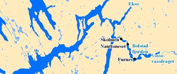 3 Resultater 2008 3.1 Notfiske i fjordområdene utenfor Vossovassdraget i 2008 3.1.1 Laks På de fire notplassene ble det i alt fanget 186 oppdrettslaks og 102 villaks i 2008.