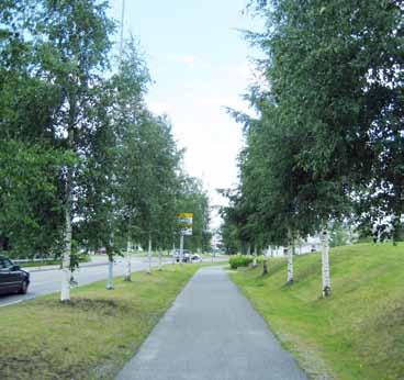 Overflaten rundt er grasbakke. Fysiske objekter som påvirker alleen: Skilt. s målpunkt: Baarli gård. s verdi Landskapsbildet: Godt eksponert. Kulturmiljø: Jordbruk, gård. Vegmiljø: Linjeførende.