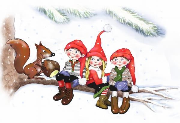I desember er vi opptatt av "nissestreker og nissegleder" Vi ønsker at barna skal bli kjent med tradisjoner knyttet til julehøytiden, gjennom bl.a nissen, lystenning og Lucia.