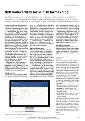 KODEVERKET Norsk laboratoriekodeverk (NLK), basert på internasjonale NPU.