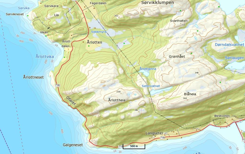 Hasselvika med Hybo og Fevåg bygges ut kommersielt. Resterende områder vil bli hensyntatt og tilrettelagt for fiberutbygging med bygdefiberprinsippet.