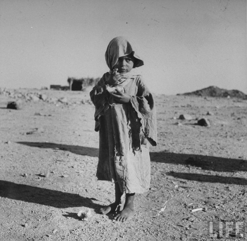 Sult og hungersnøden 1929 til 1936 140 Kombinasjonen av plyndringstokt fra Saudi-Arabia, feilslåtte avlinger, stadige gresshoppesvermer 141 og straffereaksjoner fra myndighetene når de prøvde å
