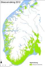 Overvåkingsformål: Oversikt over status og tidsutvikling for antall og økologisk tilstand for hule eiker i