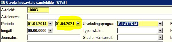 1.2. Vedlikehalde avtale Vedlikehald av avtalar som allereie er registrert vil i all hovudsak gjerast som ved oppretting. Det er likevel nokre avgrensingar det er viktig å vite om.