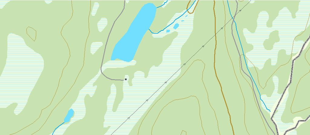 Kjerneområder Tidligere registreringer Målestokk 1:11 000 Omr.