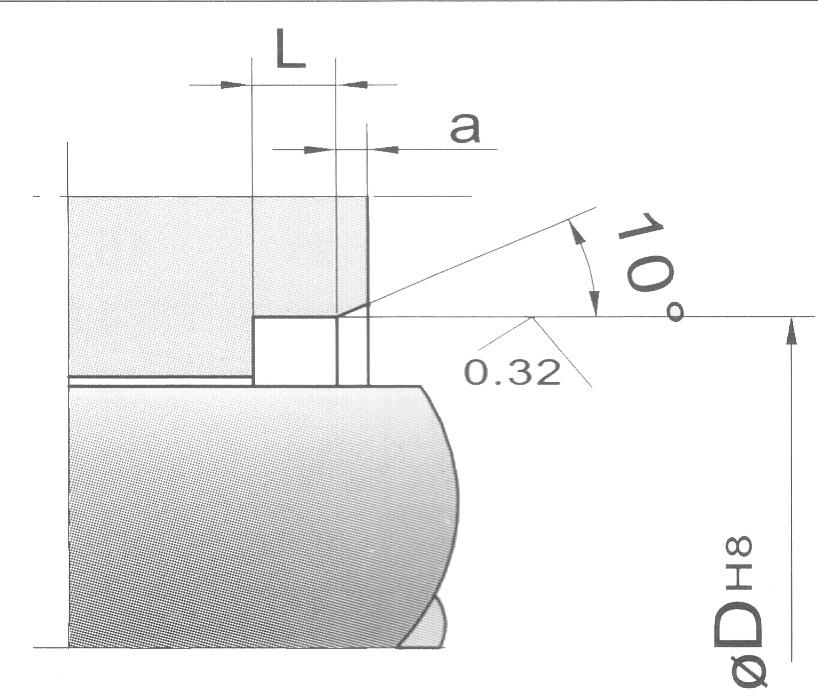 Hydraulikktetninger - Avskraper - Gummi/stål og PUR/stål Driftsbetingelser Temperatur NBR 90-30 C til +100 C Temperatur PUR (Polyurethane) - 35 C til +110 C Hastighet 2 m/s Hastighet 2 m/s NBR Ød ØD