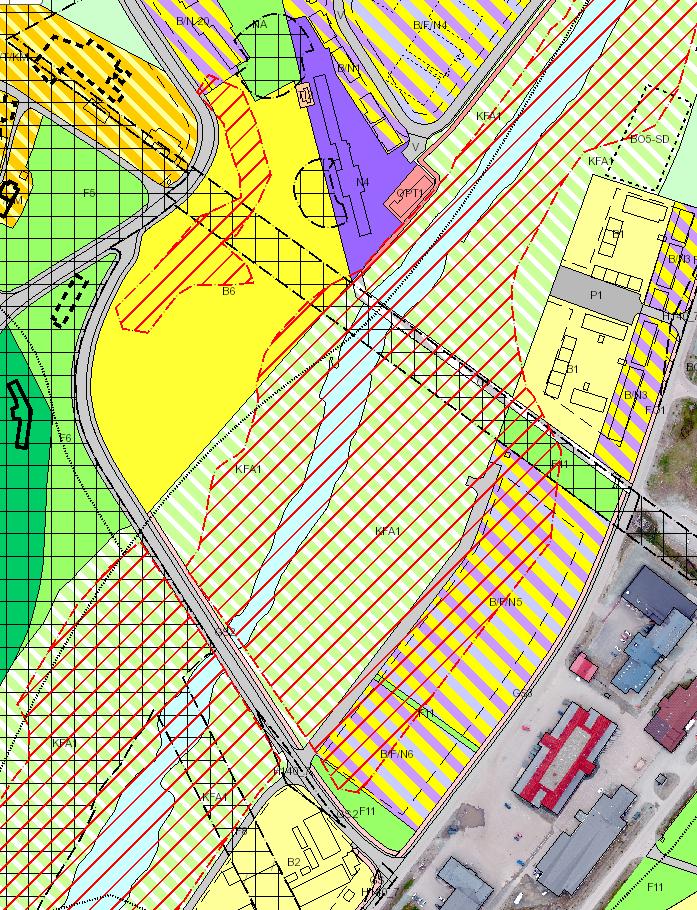 6.7 Fremtidig bolig, felt B6 Deler av feltet ligger innenfor sikringssone kulturminne H770_1 