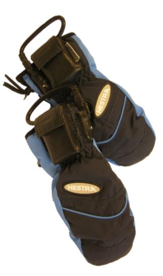 Cypromed Baby Zip Mitt Nominelt: 3.7 W til 3.9 W, avhengig av hanskestørrelse.