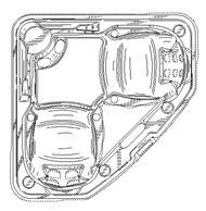 10, US, 29/548,089, 2 (50) Anmerkning: Fig. 2.4-2.7 viser tverrsnitt. 2.1 2.2 2.3 2.4 2.