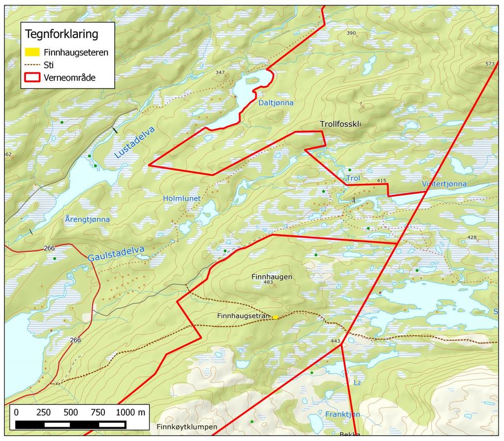 Jakt og fiske Det foregår jakt på storvilt og småvilt og fiske i naturreservatet. Friluftsliv Området er et mye brukt friluftsområde, men ferdselen er godt kanalisert.