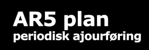 AR5 plan periodisk ajourføring