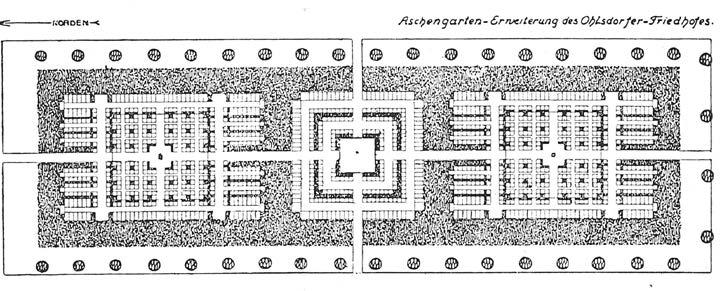 Illustrasjon av formsterk urnelund ved