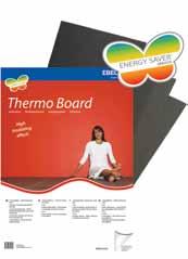 Isolerplater Thermo Board Thermo Board Isoleringsplater for gulvvarme - for bruk sammen med Thermoflex Kit eller i våtrom Fleksibel - platen kan legges på alle underlag.