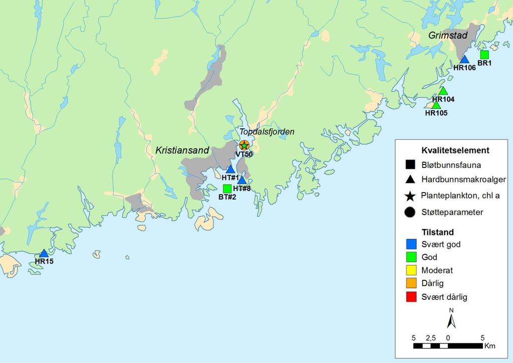 ØKOKYST-Skagerrak-stasjoner i