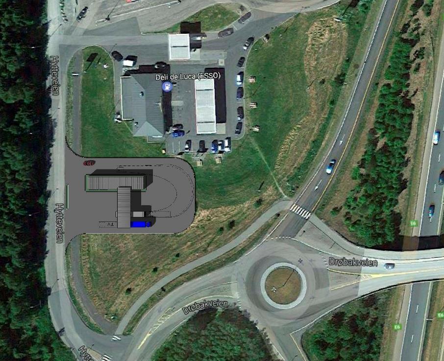 3 Lokalisering av stasjonen de aktuelle tomtene er at de er lokalisert nært til E6 og at tomtene er uten store terrengvariasjoner eller vegetasjon av betydning. 3.1.1 Vestby nord vest Eiendom: Gnr.