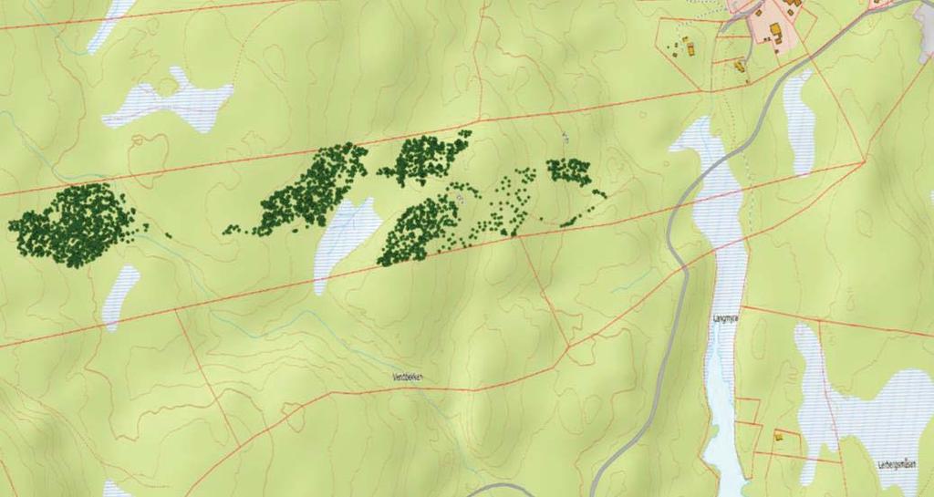 Databehandling Feltdata ble innsamlet av en John Deere 1270E hogstmaskin og lagret i produksjonsfiler for hver enkelt skogeier.