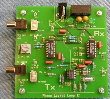 1. Innledning Som vist på vedlagte datablad og blokkskjema - innholder LM565 en fasekomparator, en forsterker med filter, og en spenningsstyrt oscillator (VCO = Voltage Controlled Oscillator).