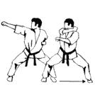 Descending Fist-Edge Strike Tettsui Oroshi ganmen - Uchi Middle Side Fist-Edge Strike Tettsui