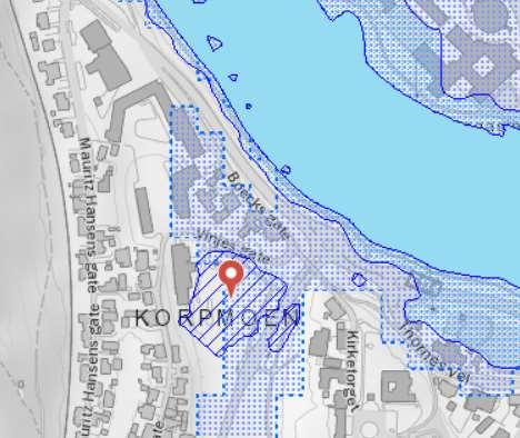 RISIKO- OG SÅRBARHETSANALYSE 14 5. Radon: Det er ikke foretatt radonundersøkelser. NGU aktsomhetskart viser at planområdet ikke ligger innenfor et aktsomhetsområde for radon.