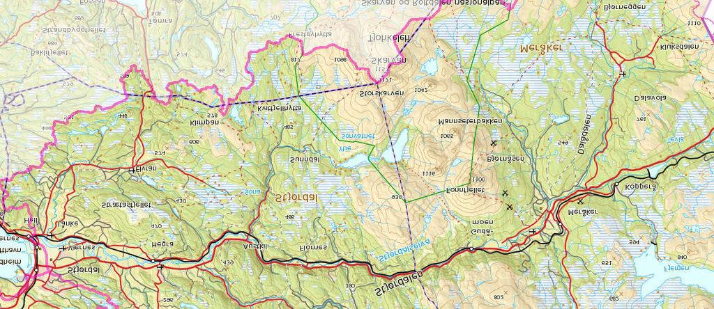 2Z Bekk fra Lokningsvatnet 125.1Z Tylda 124.2Z Hofstadelva/Ulstadelva 124.