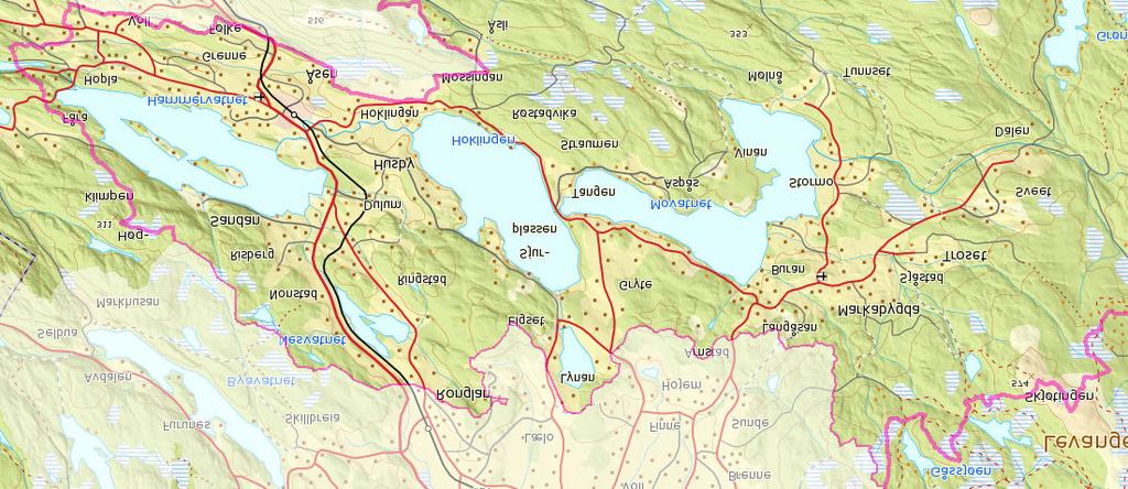 4Z Fossingelva Haugaelva 125.3Z 125.2Z Ringfosselva. Tegnforklaring 125.