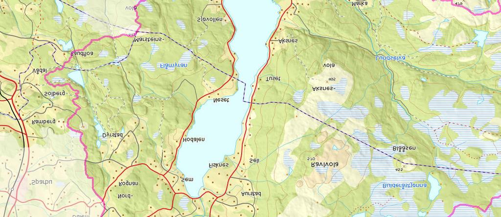 3Z Øvre Lundselva Figga og Leksdalsvatnet 127.1Z 127.