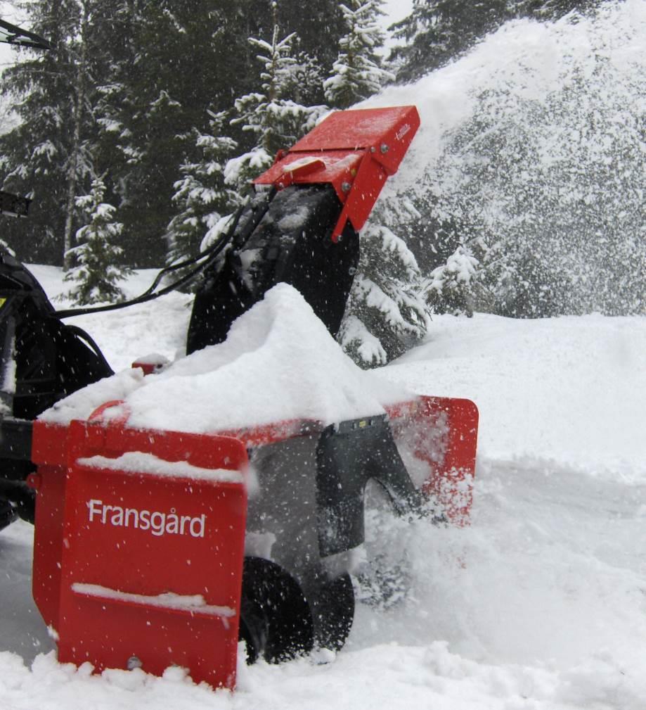 Fransgård Bruksanvisning NO Snøfreser S-255-1 S-255-3 Serie