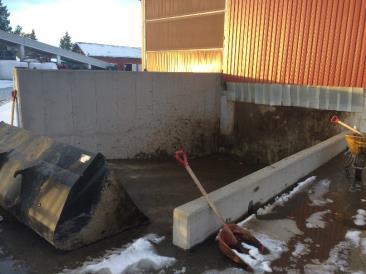 Høydeforskjell bunn kulvert - topp lager en meter.